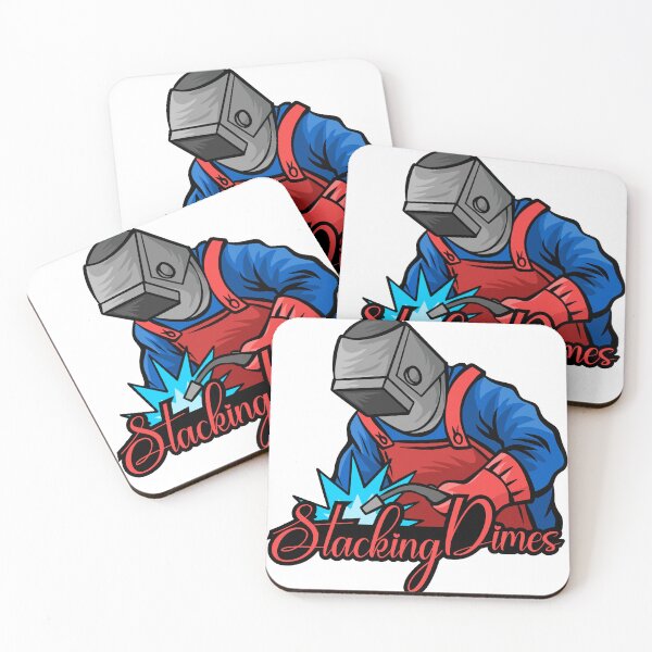 Item preview, Stacking Dimes – Expert TIG Welder & Metal Fabrication Art designed and sold by SP Motif.