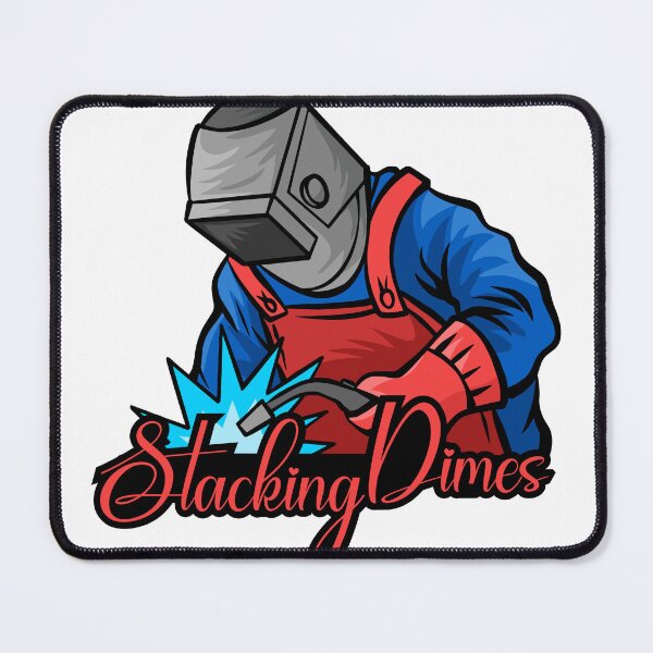 Item preview, Stacking Dimes – Expert TIG Welder & Metal Fabrication Art designed and sold by SP Motif.