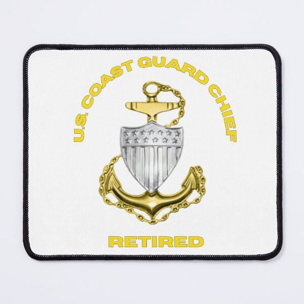 Item preview, Coast Guard Chief Retired designed and sold by Coastiecositas.