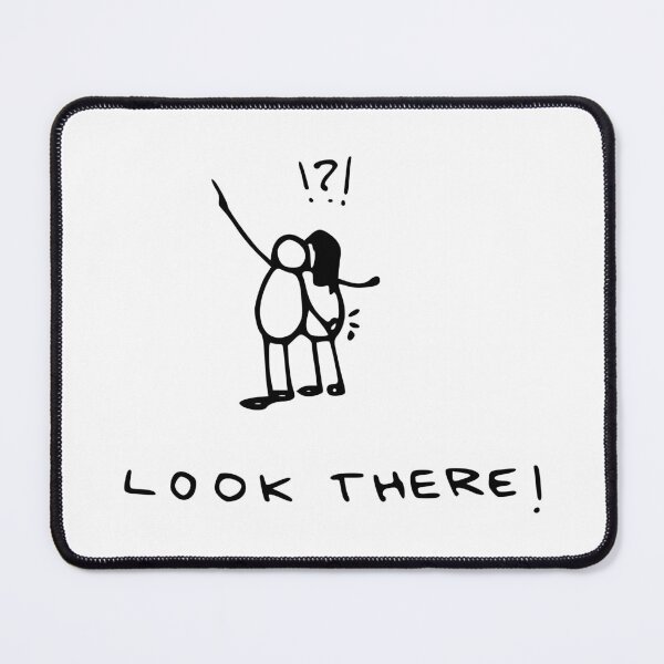 Item preview, Look there funny design designed and sold by hussain-dz.