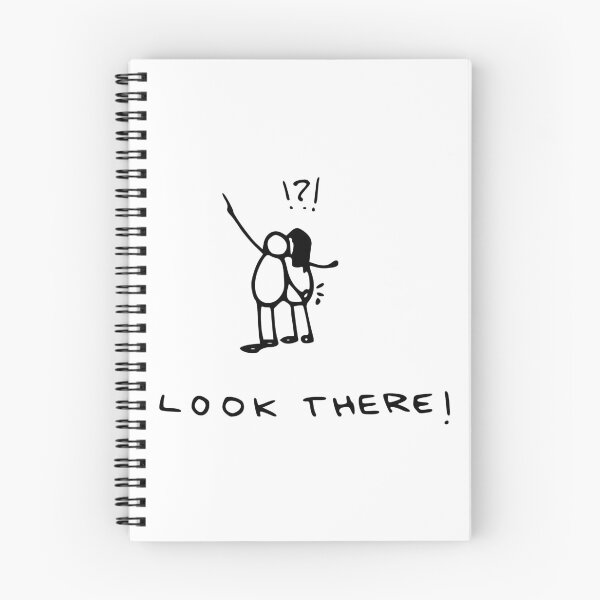 Item preview, Look there  funny design designed and sold by hussain-dz.