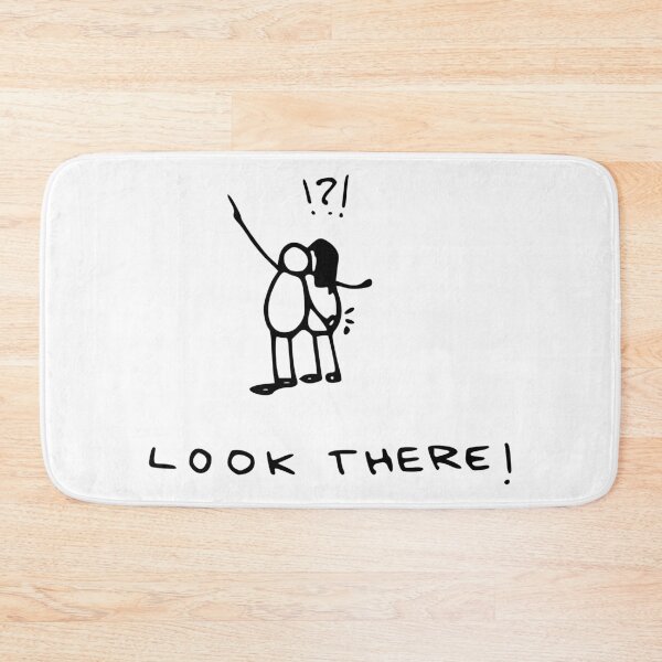 Item preview, Look there  funny design designed and sold by hussain-dz.
