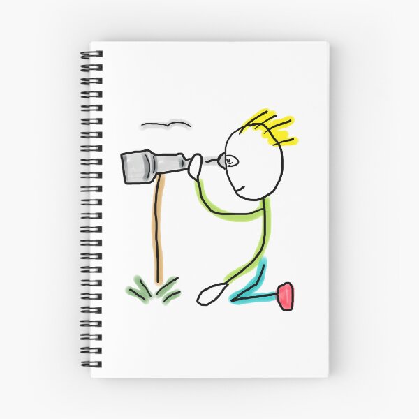 Item preview, Birdwatching Stickman designed and sold by Mark-Ewbie.