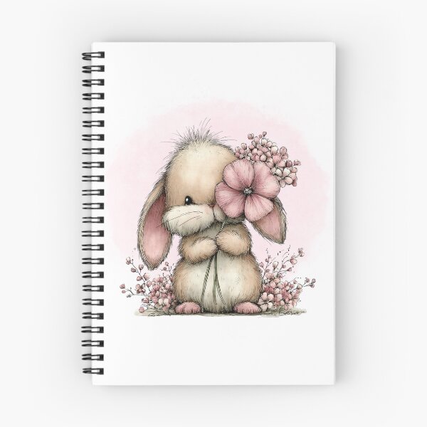 Item preview, Spring Animal – Cute Bunny designed and sold by MusesWhispers.