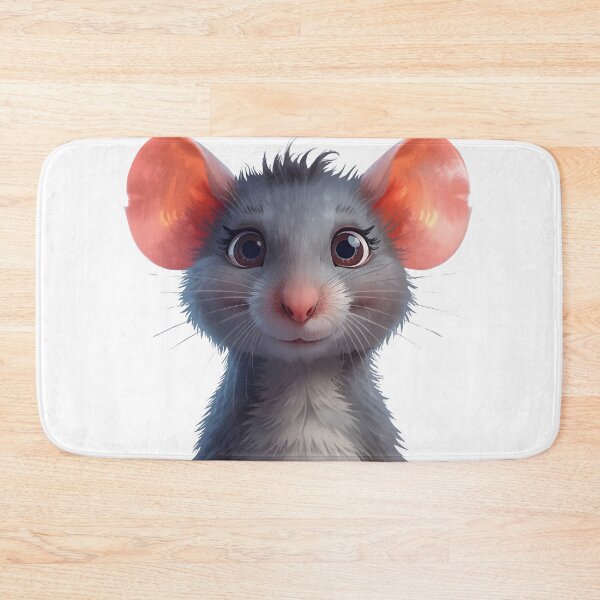 Item preview, Kawaii Blue Rat Cute Sticker designed and sold by Teewave-Ashish.
