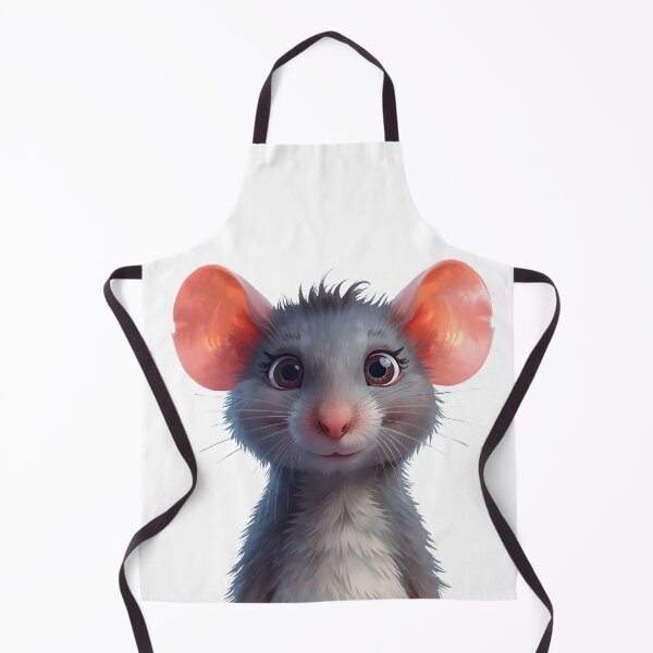 Item preview, Kawaii Blue Rat Cute Sticker designed and sold by Teewave-Ashish.