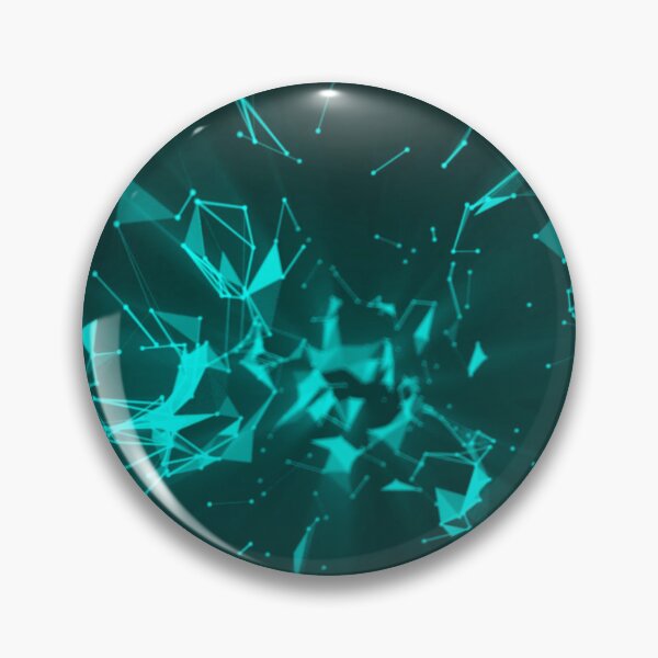 Item preview, Blue and Magenta 3D Low Poly Abstract Design designed and sold by HuzzyPrints.