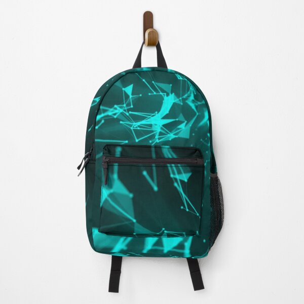 Item preview, Blue and Magenta 3D Low Poly Abstract Design designed and sold by HuzzyPrints.