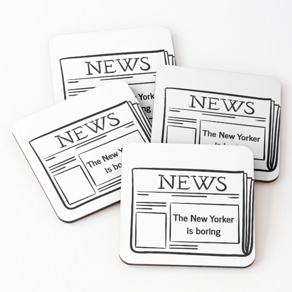Item preview, The New Yorker is Boring designed and sold by Lauren Barnette.