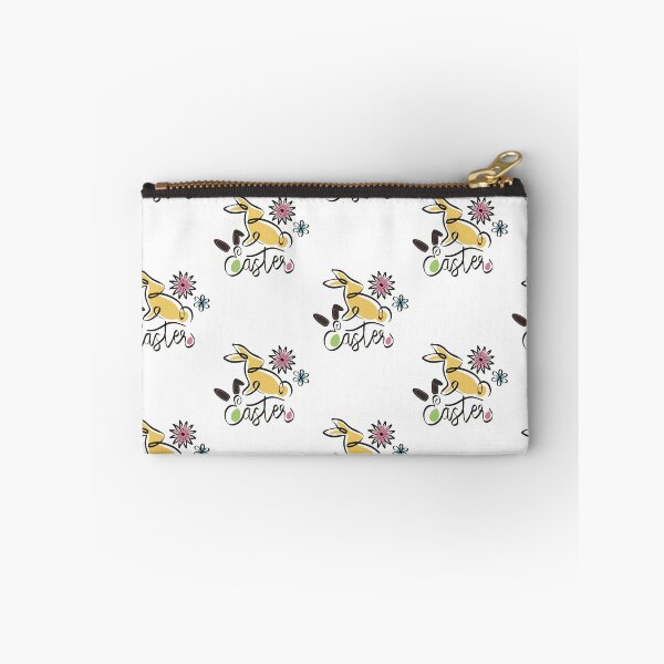 Item preview, Modern Easter Bunny Line Art with Flowers designed and sold by SimoesArtistry.