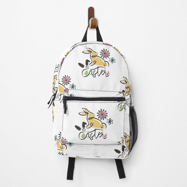 Item preview, Modern Easter Bunny Line Art with Flowers designed and sold by SimoesArtistry.