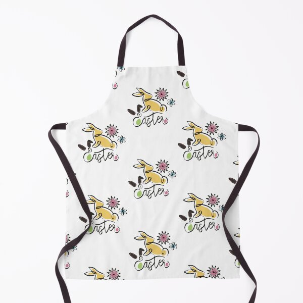 Item preview, Modern Easter Bunny Line Art with Flowers designed and sold by SimoesArtistry.