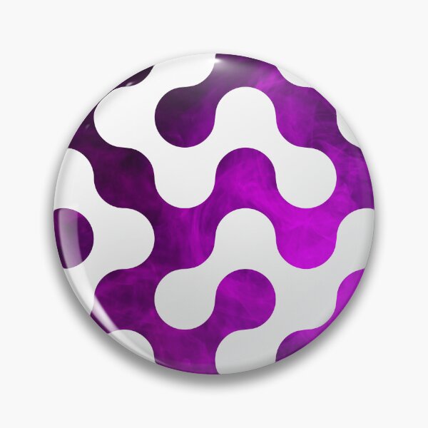Item preview, Modern Purple Smoke Organic Web Abstract Pattern designed and sold by HuzzyPrints.