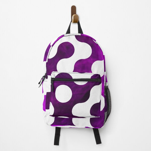 Item preview, Modern Purple Smoke Organic Web Abstract Pattern designed and sold by HuzzyPrints.