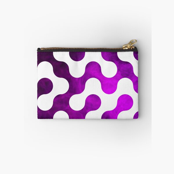 Item preview, Modern Purple Smoke Organic Web Abstract Pattern designed and sold by HuzzyPrints.