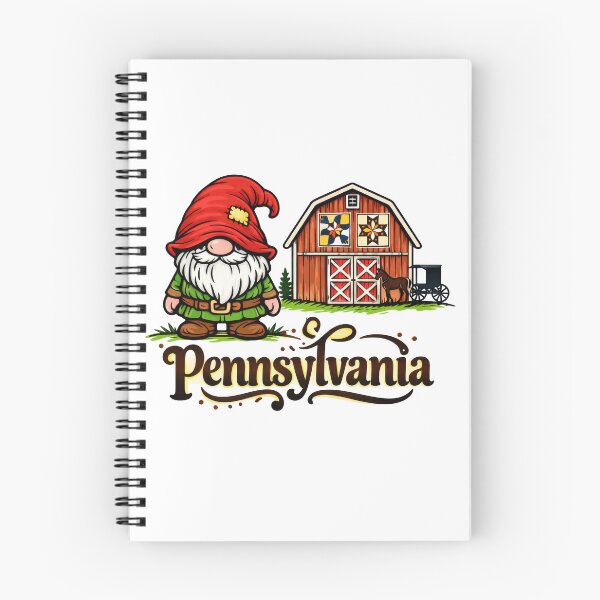 Item preview, Pennsylvania Gnome with Dutch Barn and Quilt Art designed and sold by Moriarty's Digital Visions.