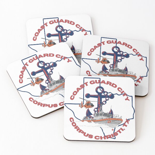 Item preview, Coast Guard City Corpus Christi designed and sold by Coastiecositas.