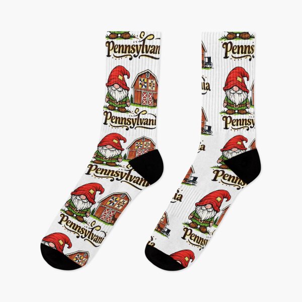 Item preview, Pennsylvania Gnome with Dutch Barn and Quilt Art designed and sold by Moriarty's Digital Visions.