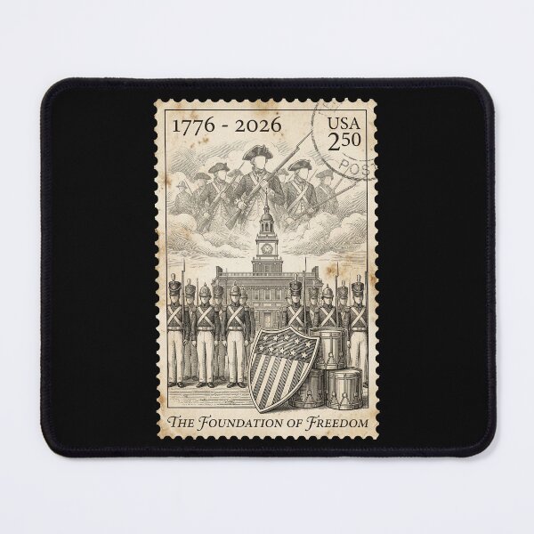 Item preview, The Foundation of Freedom | USA 250 Independence Hall Stamp designed and sold by G350.