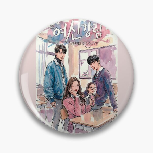 Item preview, True Beauty K-drama tv show poster designed and sold by PatyEmiko.