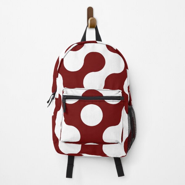 Item preview, Modern Crimson Organic Web Abstract Pattern designed and sold by HuzzyPrints.