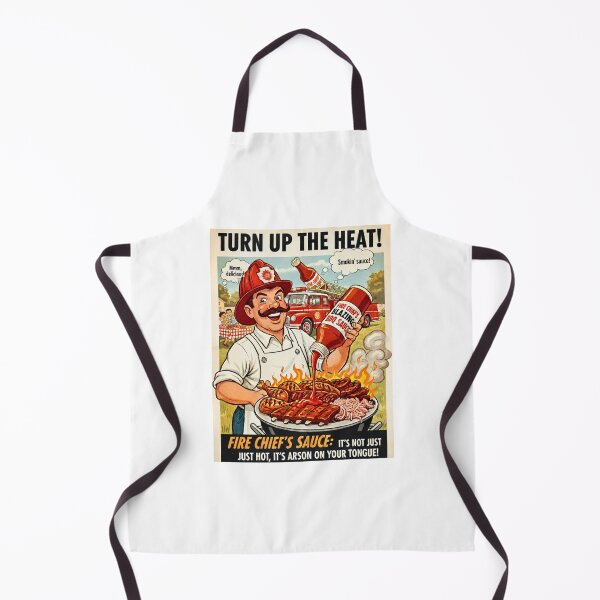 Item preview, Fire Chief's Hot Sauce designed and sold by Time Warp Teez.