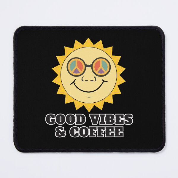 Item preview, Retro Sun Good Vibes and Coffee designed and sold by delohill.