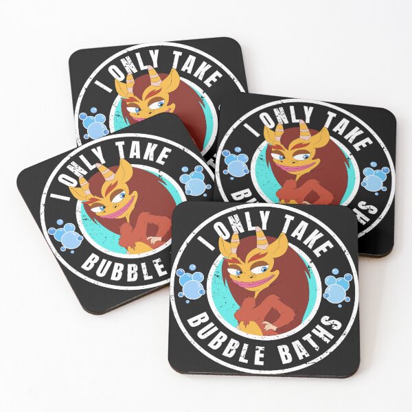 Item preview, I only take bubble baths - Connie Hormone monster designed and sold by Olena Du.