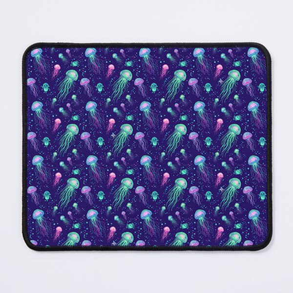 Item preview, Neon Galactic Jellyfish & Robot friend pattern designed and sold by TB-73.