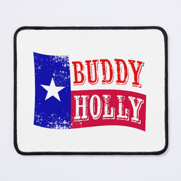 Item preview, Buddy Holly Texas Flag designed and sold by Normbot2000.