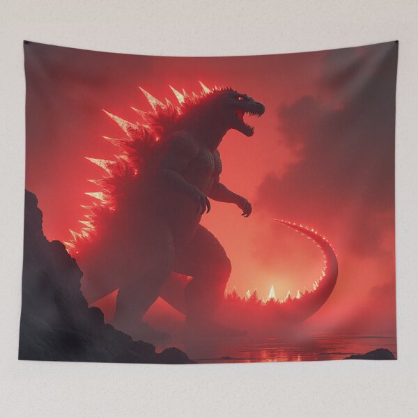 Aperçu de l'œuvre Godzilla créée et vendue par XIIICreations.