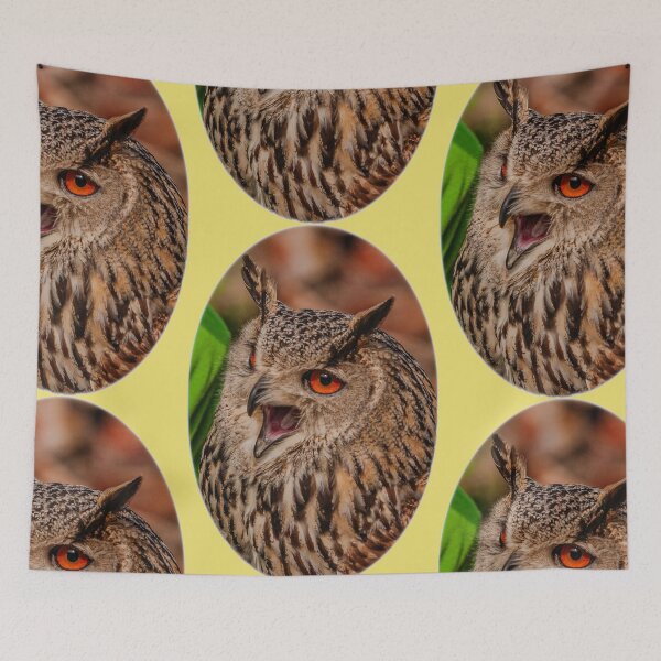 Item preview, Eurasian Eagle owl designed and sold by Dalyndigital Photography.