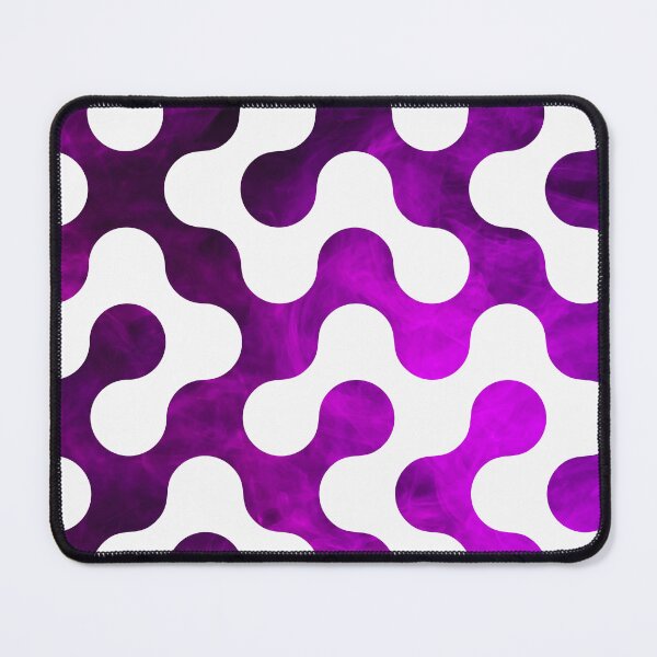 Item preview, Modern Purple Smoke Organic Web Abstract Pattern designed and sold by HuzzyPrints.