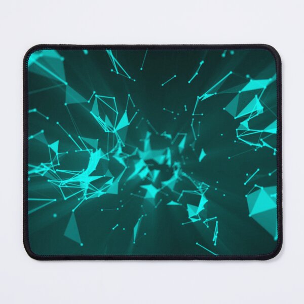 Item preview, Blue and Magenta 3D Low Poly Abstract Design designed and sold by HuzzyPrints.