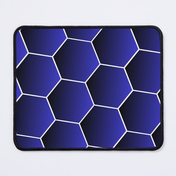 Item preview, Futuristic Black and Red Hexagon Tech Pattern designed and sold by HuzzyPrints.
