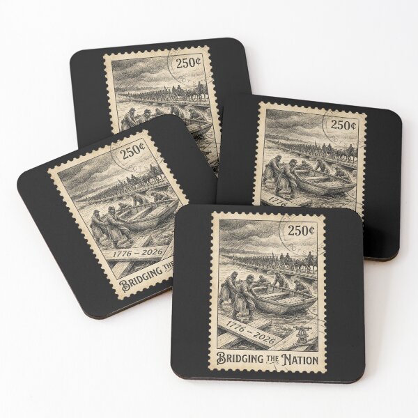 Item preview, Bridging the Nation | USA 250 Engineering & History Stamp designed and sold by G350.