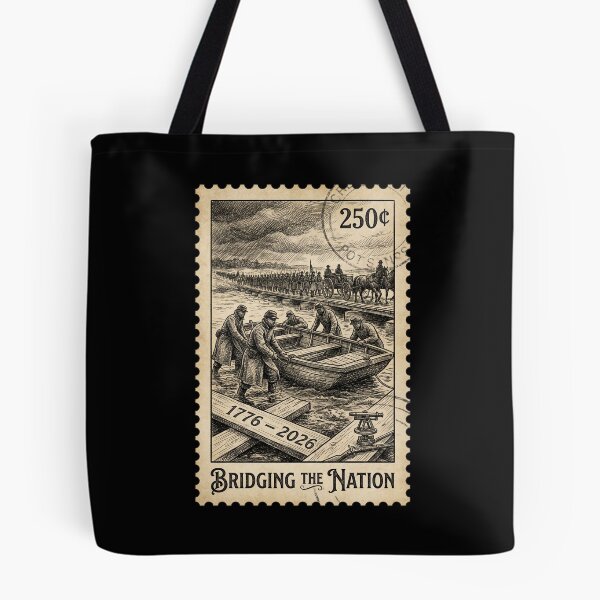 Item preview, Bridging the Nation | USA 250 Engineering & History Stamp designed and sold by G350.