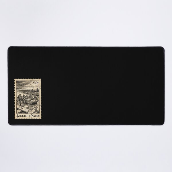 Item preview, Bridging the Nation | USA 250 Engineering & History Stamp designed and sold by G350.