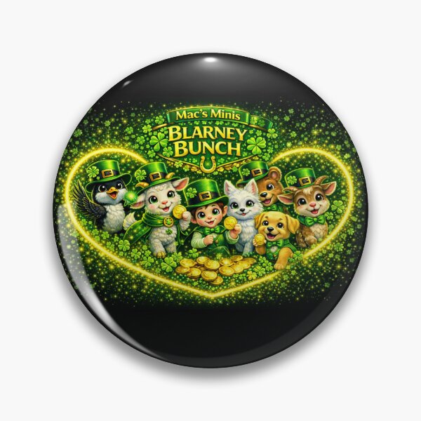 Aperçu de l'œuvre Blarney Bunch – Édition Lucky Glow créée et vendue par MACodDesigns.