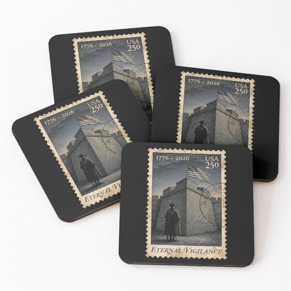 Item preview, Eternal Vigilance | USA 250 Fort Defense Stamp designed and sold by G350.