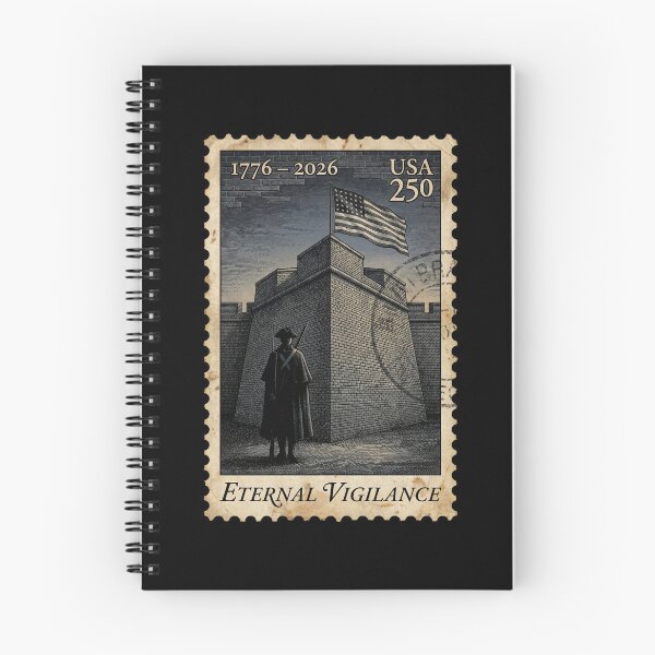 Item preview, Eternal Vigilance | USA 250 Fort Defense Stamp designed and sold by G350.