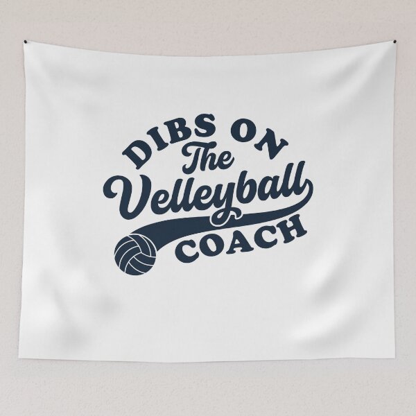 Item preview, Dibs on the voleyball coach designed and sold by gunaone-design.