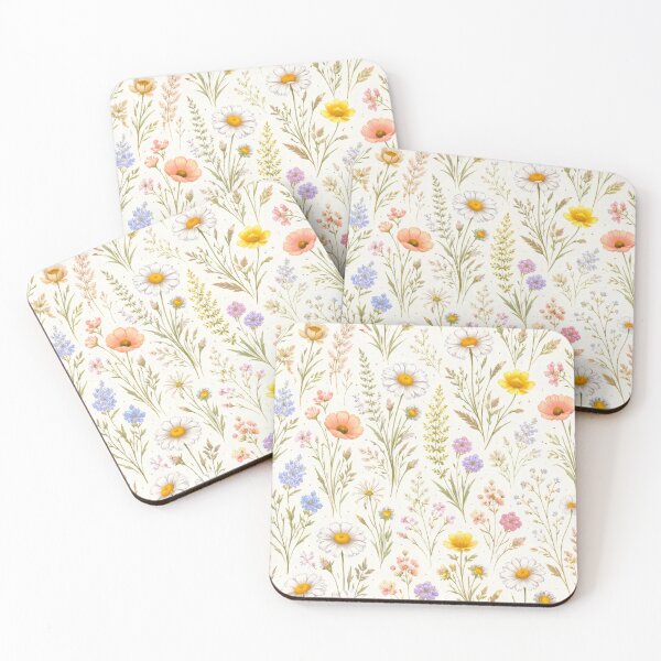 Item preview, Dainty Wildflower Spring Blooms Pattern designed and sold by scicilysimonee.