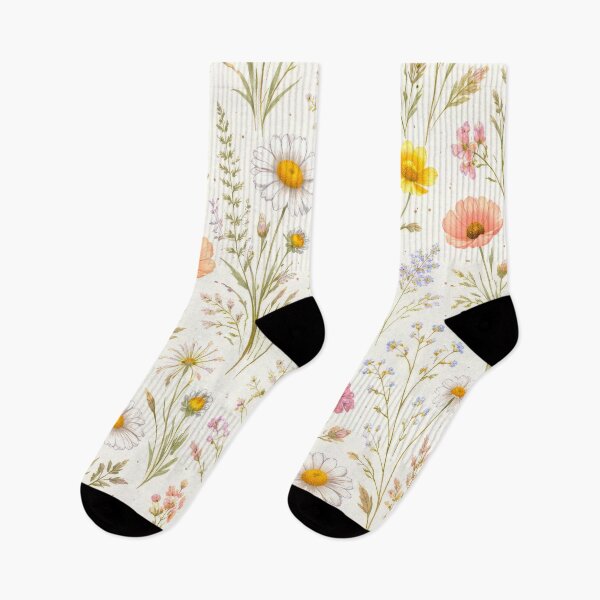 Item preview, Dainty Wildflower Spring Blooms Pattern designed and sold by scicilysimonee.