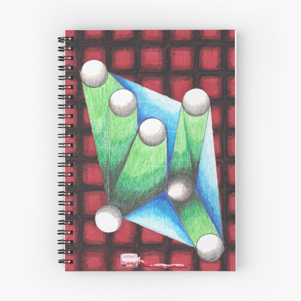 Item preview, Spiral Notebook designed and sold by A-P-Ink.