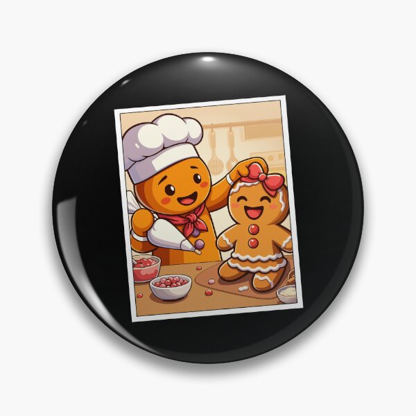 Item preview, Gingerbread Baker Creating Mrs Gingerbread designed and sold by ProjetF.