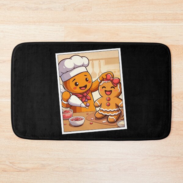 Item preview, Gingerbread Baker Creating Mrs Gingerbread designed and sold by ProjetF.