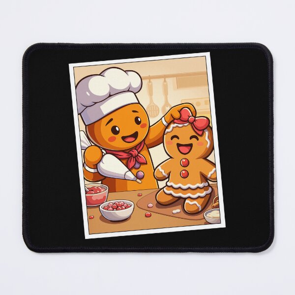 Item preview, Gingerbread Baker Creating Mrs Gingerbread designed and sold by ProjetF.