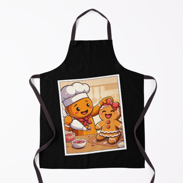 Item preview, Gingerbread Baker Creating Mrs Gingerbread designed and sold by ProjetF.
