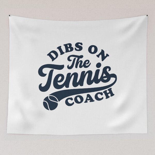 Item preview, Dibs on the tennis coach designed and sold by gunaone-design.
